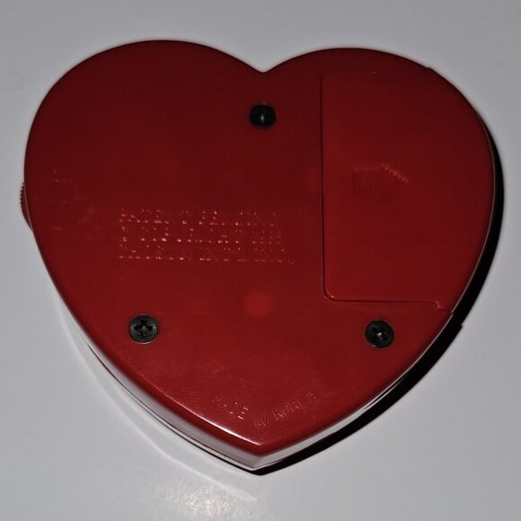 VTG Heart to Heart Bear Plush WORKING HEART 18" Teddy (no clothes) Chosun 1986 - Picture 14 of 15